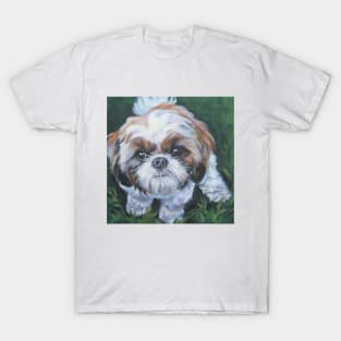 Shih Tzu Fine Art Painting T-Shirt